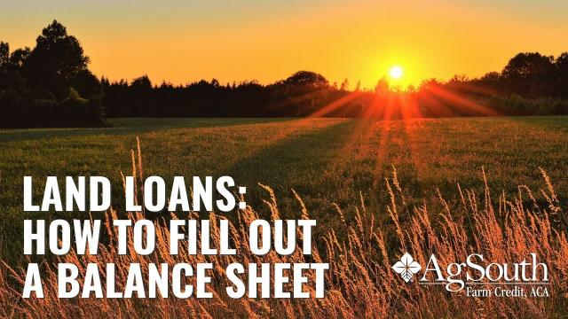 land-loans-how-to-do-a-balance-sheet-agsouth-farm-credit