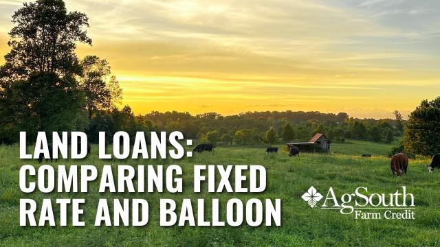 Land Loan Interest Rate Shopping? Compare Fixed Rate and Balloon. 